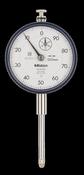 Dial Gauge, Flat Back, ISO Type Reverse Dial Face, 30mm, 0,01mm 2952AB