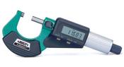 Insize Digital Outside Micrometer Range 5-6"/125-150mm Resolution .00005"/.001mm 3109-150 image