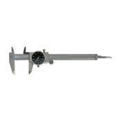 Mahr 4107900 Marcal 16 U Dial Calliper without Friction Wheel, Black Dial Colour, 0-6" Range, 0.001" Graduation, 0.100" Range Per Rev image
