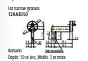 Nosepiece Narrow Groove 12AAB350
