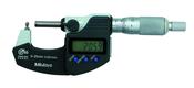 Mitutoyo Digital Tube Micrometer, IP65, Inch/Met. Spherical Anvil Flat Spindle, 0-25mm/ 0-1" 395-362-30 image