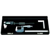Mahr 4189601,50 C Measuring Set 16 EX, 40 A Consists of: 16 FN: 150 mm, 40 A: 0-25 mm, Knife edge square: 50 x 75With round depth rod, image