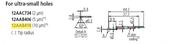 Ultra small hole stylus - R10µm; 90° for Surftest; Formtracer SV-C 12AAB418