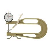 K-200-B Analog Thickness Gauge, 30mm range, 200mm Jaw Depth, 20mm dia feelers (Code B) For rubber, felt*, soft materials*, non wovens*, etc image