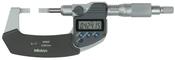 Mitutoyo Digital Blade Micrometer, Blade=0,4mm Inch/Metric, 0-1" 422-360-30 image