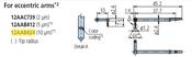 Eccentric stylus - R10µm; 90° for Surftest; Formtracer SV-C 12AAB424