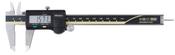 Mitutoyo Digital ABS AOS Caliper 0-150mm  x .01mm 500-158-30 1.9mm Round Depth bar image