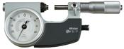 Mitutoyo Indicating Micrometer with Button Right 510-131 Range 0-1" image