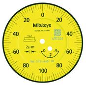 Dial Test Indicator, Horiz. 20° Face 0.4mm, 0.002mm, 8mm Stem 513-445-10E image