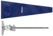 Mitutoyo Dial Depth Gauge 0-200mm, 0,05mm, Fine adjustment 527-302-50 image