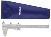 Mitutoyo Vernier Caliper, Fine Adjustment 0-130mm/0-5", 0,02mm/.001", Metric/Inch 532-119 image