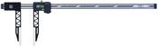 Mitutoyo Digital ABS Carb. Fibre Caliper Long Jaw Inch/Metric, 0-24"/0-600mm, IP66 552-161-10 image