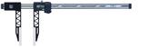 Mitutoyo Digital ABS Carbon Fibre Caliper Long Jaw Inch/Metric, 0-18", IP66 552-160-10 image