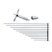 Insize Depth Micrometer, Interchangeable Rods 0-300mm base 101mm image