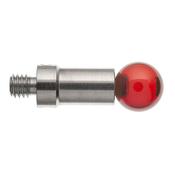M4 Ø8 mm ruby ball, stainless steel stem, L 16 mm, EWL 16 mm A-5000-7557 image