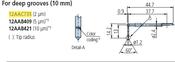 Deep groove 10mm stylus - R2µm; 60° for Surftest; Formtracer SV-C 12AAC735