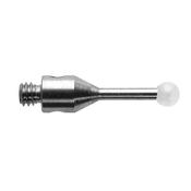 M2 Ø2 mm zirconia ball, stainless steel stem, L 10 mm, EWL 6 mm A-5003-7723 image