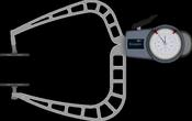 Kroeplin Digital External Caliper Gauge 50-100mm, 0.05mm D4100T image