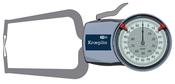 Kroeplin External Dial Caliper Gauge D720, 0-0.8" ( Mitutoyo equivalent 209-455) image