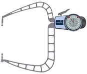 Kroeplin External Dial Caliper Gauge D9150 0-2" grad .001" image