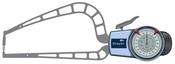 Kroeplin External Dial Caliper Gauge D9R50, 0-2" Grad .001" Wall thickness ( Mitutoyo Equivalent 209-917) image