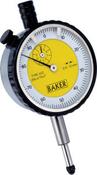 Baker (Mercer Style) Plunger indicator K02, Range 10mm, Graduation .01mm, Reading 0-100