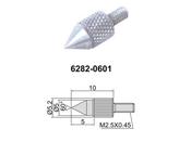 Conical Contact Point INSIZE 10mm (6282-0601) Tip 60 degree length 10mm M2.5 x .45