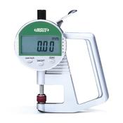 INSIZE Digital Thickness Gauge, Flat Type Inch/Metric, 0-0,4", 0,0005" 2867-10 image
