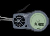 Kroeplin Internal Digital Caliper Gauge L105, 5-15mm/.2-.6" ( Mitutoyo Equivalent 209-935)                                                     ( Mitutoyo Equivalent 209-946)