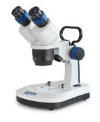 Kern OSE 421 Stereo Zoom Microscopes Binocular HWF  Eyepiece 10×,  Field of View Ø20mm,  Objective 2x/4x,  LED Incident/Transmitted image