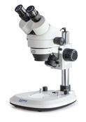 Kern OZL Stereo Zoom Microscopes OZL 463 Binocular 10x Eye piece, Zoom .7 to 4.5X,  3W LED Incident/Transmitted image