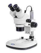 Kern OZL Stereo Zoom Microscopes OZL 465 Binocular 10x Eye piece, Zoom .7 to 4.5X, Integrated LED Ring Light image