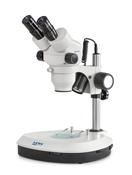 Kern OZM 542 Stereo Zoom Microscopes Binnocular HWF  Eyepiece 10× , Zoom 0,7 x - 4,5 x , 3W LED, Incident/Transmitted image