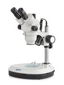 Kern OZM 544 Stereo Zoom Microscopes Trinocular HWF  Eyepiece 10× , Zoom 0,7 x - 4,5 x , 3W LED, Incident/Transmitted image