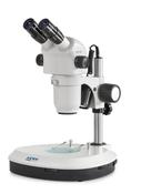 Kern OZP 556 Stereo Zoom Microscopes Binnocular HWF  Eyepiece 10× , 0.6 - 5.5X, 3W LED, Incident/Transmitted image