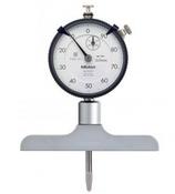 Mitutoyo Dial Indicator Depth Gauge 0-210mm, Ball Point Contact Element, 63,5mm Base 7214 image