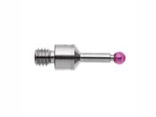 M3 Ø2 mm ruby ball, stainless steel stem, L 10 mm, EWL 6 mm A-5004-0421 image