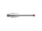 M3 Ø2 mm ruby ball, tungsten carbide stem, L 20 mm, EWL 12.5 mm A-5003-3676