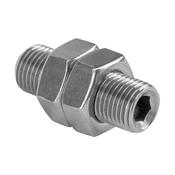 Mark-10 Thread Adapters &amp; Couplings, Stud / jam nut set, 5/16-18 AC1082-1