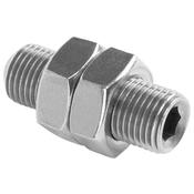 Mark-10 Thread Adapters &amp; Couplings, Stud / jam nut set, 1/2-20 AC1082-2