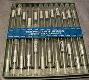 Deltronic HTM24 Class X Pin Gauge Sets. 0.005mm Steps Code HTM24-2.745-9.8325, Range 2.7450 - 9.8325mm image