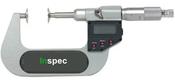 Inspec Disc Micrometer Range 25-50mm/1-2" Resolution .001mm/.00005" anvils 20mm Item number 230-22-410