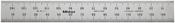 Metric Steel Rule, Wide Rigid Rule, 150mm 182-111