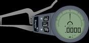 Mitutoyo External Digital groove Caliper Gauge C0R15 range 0 – 0.59 inch image