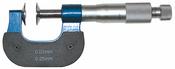 Inspec Disc Micrometer Range 0-25mm x .01mm 250-21-000 Non Rotating Spindle