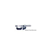 Mitutoyo Digital Screw Thread Micrometer Inch/Metric,0-25mm/0-1" 326-711-30 image