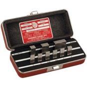 STARRETT RS9.MA1  Grade 0, 1mm thru 25mm Size, 9 Piece, Steel Material Rectangular Gauge Block Set image