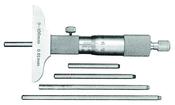 Inspec 202-53-000 Depth Mic 0-100mm Graduation .01mm Base 63mm