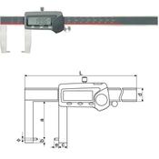 Inspec Outside Groove Caliper C/W Round Points 0-300mm 114-113-1 image
