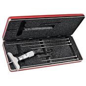 Starrett Mechanical Depth Micrometer Graduation: .01mm Range: 0-25mm Base Length: 63.5mm Code 440MZ-25RL image